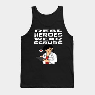 REAL HEROES WEAR SCRUBS Tank Top